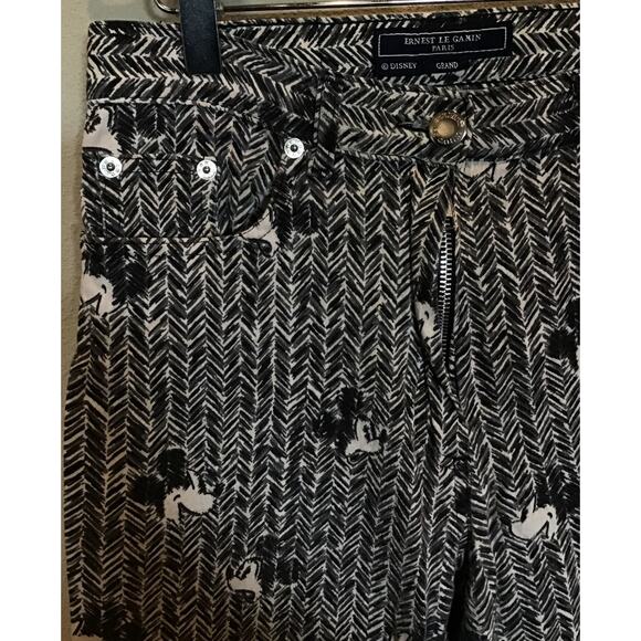 ERNEST LE GAMIN Paris Disney Collaboration Mickey Mouse Skinny Jeans Womens 4 - Picture 6 of 6